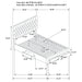 Soledad Upholstered Queen Storage Panel Bed Light Grey