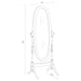 Foyet Wood Adjustable Full Length Cheval Mirror Merlot