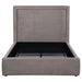 Lawson 54-inch Upholstered Full Panel Platform Bed Mushroom