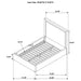 Lawson 54-inch Upholstered Full Panel Platform Bed Mushroom