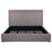 Lawson 54-inch Upholstered Eastern King Platform Bed Mushroom