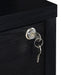 Westpark 3-piece Full Bedroom Set Bookcase Headboard Black