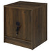 Westpark 2-drawer Nightstand LED Lights and USB Dark Pine