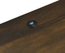 Westpark 2-drawer Nightstand LED Lights and USB Dark Pine