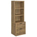 Westpark 3-piece Queen Bedroom Set Bookcase Headboard Mango