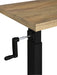 Westpark Height Adjustable Mobile Bedroom C-Table Mango