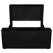 Centergrove Upholstered California King Wingback TV Bed Black