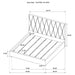 Delsea Upholstered Eastern King Platform Bed Light Brown