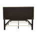 Boyd Upholstered Queen Panel Bed Charcoal
