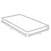 Drover 7-inch Full Foam Mattress with Built-in Bunkie Board