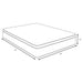 Sommet 13-inch Full Bamboo Euro Top Memory Foam Hybrid Mattress