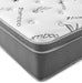 Sommet 13-inch California King Bamboo Euro Top Hybrid Mattress