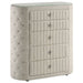 Sonya 5-piece Upholstered Queen Bedroom Set Ivory