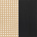 Lanewood Open Cane Webbing Metal Queen Bed Black