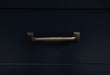Carlsbad Wood Twin Captains Bed With Trundle Navy Blue