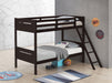 Littleton Wood Twin Over Twin Bunk Bed Espresso