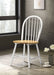 Cinder Wood Dining Side Chair White (Set of 4)
