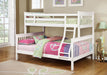 Chapman Wood Twin Over Full Bunk Bed White