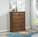 Sumerlin 6-drawer Bedroom Chest of Drawers Medium Brown