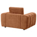 Burnett Chenille Upholstered Accent Chair Burnt Orange