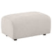 Burnett 4-piece Chenille Upholstered Sofa Set Ivory