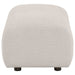 Burnett 4-piece Chenille Upholstered Sofa Set Ivory