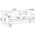 Apperson 3-piece Upholstered Track Arm Sofa Set Light Grey