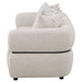 Jeanette 84-inch Fabric Upholstered Round Arm Sofa Beige