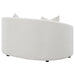 Rainn Boucle Upholstered Sloped Arm Loveseat Latte