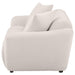 Destino Chenille Upholstered Splayed Arm Loveseat Greige