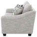 Tomkins Boucle Upholstered Loveseat Light Grey