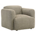 Dorset 3-piece Upholstered Round Track Arm Sofa Set Brown
