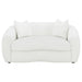 Isabella 3-piece Faux Sheepskin Upholstered Sofa Set Natural