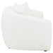 Isabella Faux Sheepskin Upholstered Loveseat Natural