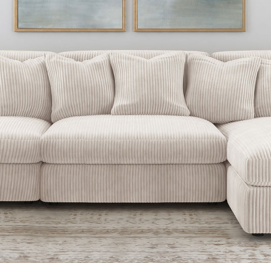 Blaine Upholstered Armless Chair Sand
