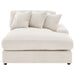 Blaine Upholstered Reversible Chaise Sectional Sofa Sand