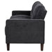 Bowen II Fabric Upholstered Track Arm Sofa Steel Grey