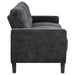 Bowen II 2-piece Upholstered Track Arm Sofa Set Steel Grey