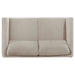 Islington 2-piece Upholstered Panel Arm Sofa Set Taupe