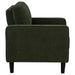 Ruth 3-piece Fabric Upholstered Track Arm Sofa Matcha Green