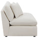 Hobson Upholstered Armless Chair Ivory