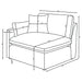 Hobson 5-piece Upholstered Modular Sectional Sofa Ivory