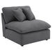 Hobson 6-piece Upholstered Modular Sectional Sofa Charcoal