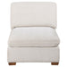 Lakeview Upholstered Armless Chair Ivory