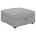 Cambria 4-piece Upholstered Modular Sectional Sofa Grey