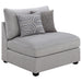 Cambria 6-piece Upholstered Modular Sectional Sofa Grey