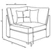 Cambria 6-piece Upholstered Modular Sectional Sofa Grey