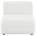 Sunny Upholstered Armless Chair Natural