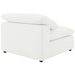 Raleigh Boucle Upholstered Armless Chair Ivory