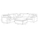 Raleigh 6-piece Boucle Upholstered Modular Sectional Grey